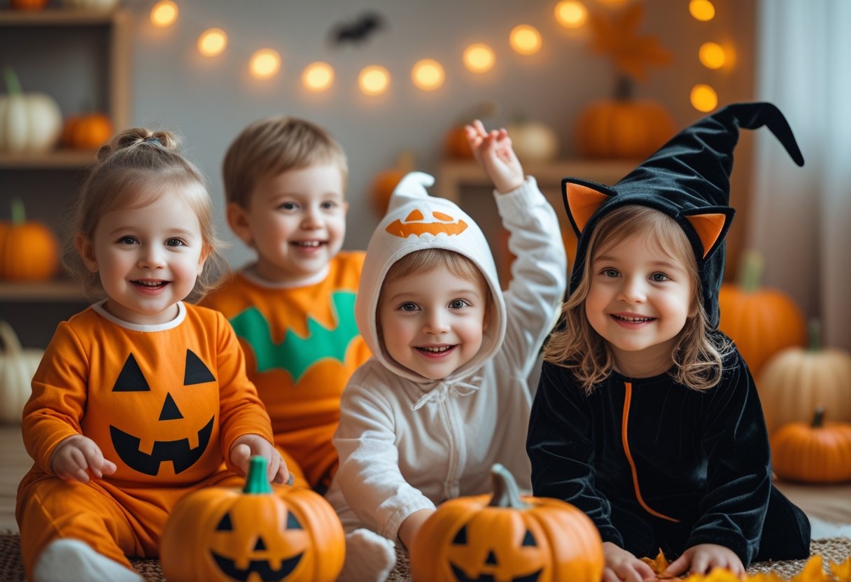 Sjove og praktiske kostumer til de mindste til halloween fester