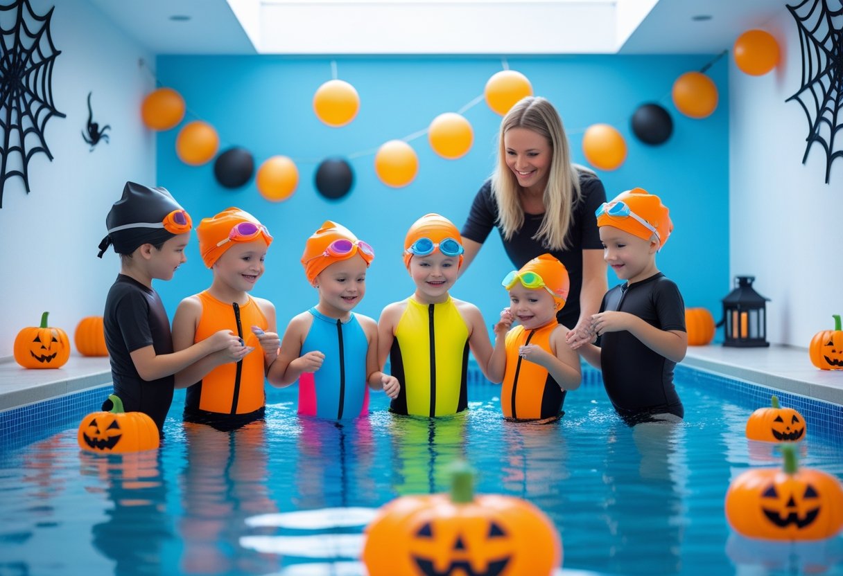 Sådan klæder du børnene på til Halloween-festen i svømmehallen